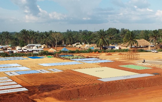 CRC purpose-built camp construction