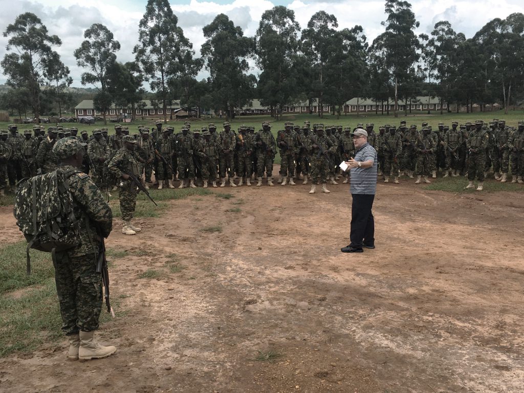 CRC training a partner-nation battlegroup for Somalia deployment